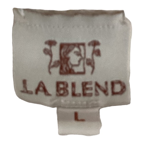 LA Blend Long Ivory Knit Sweater Vest Large EUC - Picture 8 of 11